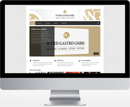 WYRD Gastro GmbbH Webdesign